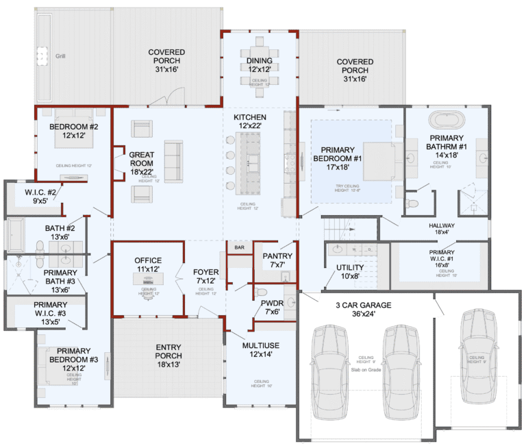 67 Mont Clair Trl. Big Hills Construction Custom Home Builder in Asheville, North Carolina